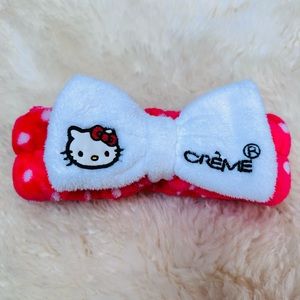THE CREME SHOP HELLO KITTY CLASSIC WHITE SPA TEDDY HEADYBAND™
